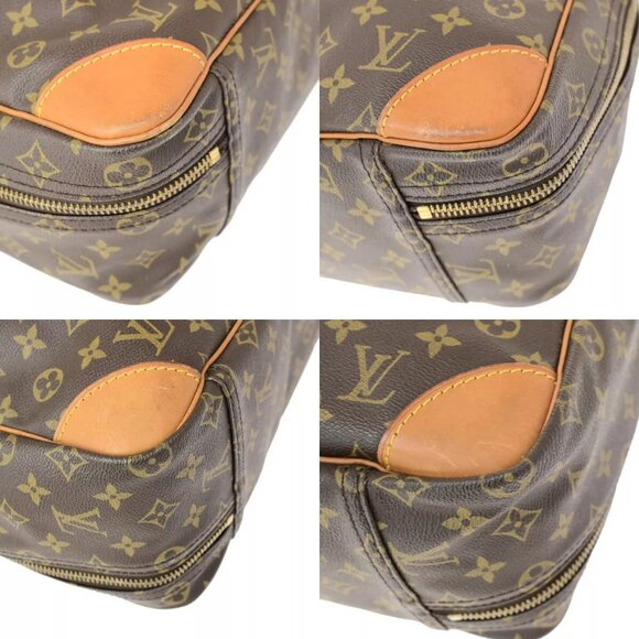LOUIS VUITTON Sirius 45 Travel Hand Bag Monogram Leather Brown - Picture 7 of 15